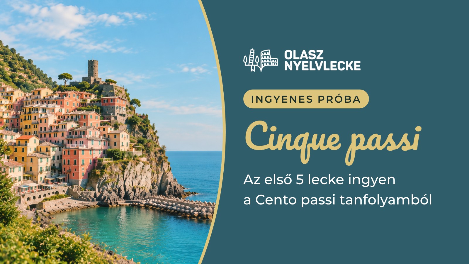 Cinque passi – ingyenes próba a Cento passi tanfolyamból